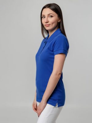 Рубашка поло женская Virma Premium Lady, ярко-синяя — изображение 7