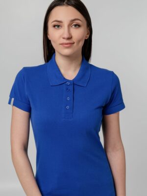 Рубашка поло женская Virma Premium Lady, ярко-синяя — изображение 10