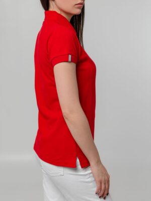 Рубашка поло женская Virma Premium Lady, красная — изображение 9