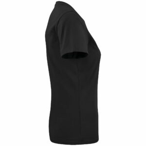 Футболка женская Ladies American U, черная — изображение 3
