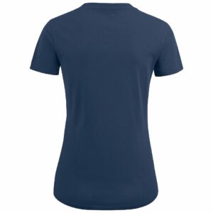 Футболка женская Ladies American U, синяя — изображение 2