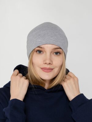 Шапка HeadOn, ver.2, серый меланж — изображение 6