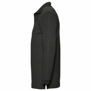 Рубашка поло мужская с длинным рукавом Winter II 210 черная — изображение 3