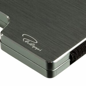 Футляр для карт с зажимом для купюр Cooper, серый — изображение 4
