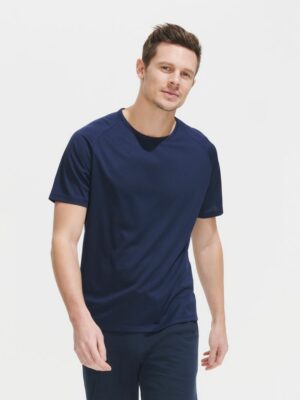 Футболка унисекс Sporty 140, ярко-синяя — изображение 5