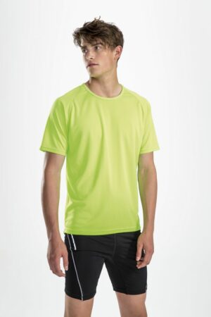 Футболка унисекс Sporty 140, оранжевый неон — изображение 6