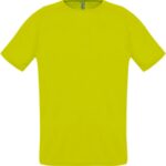 Футболка унисекс Sporty 140, желтый неон
