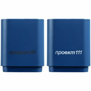 Беспроводная колонка с подсветкой гравировки Glim, синяя — изображение 3
