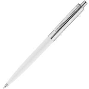 Ручка шариковая Senator Point Metal, белая — изображение 2
