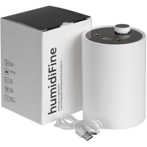 Переносной увлажнитель-ароматизатор humidiFine, белый — изображение 10