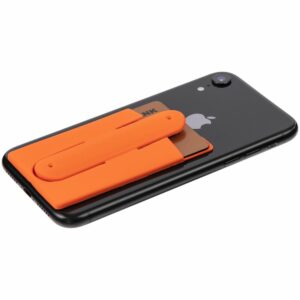 Чехол для карты на телефон Carver, оранжевый — изображение 4
