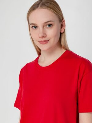 Футболка унисекс Regent 150, ярко-розовая (фуксия) — изображение 7