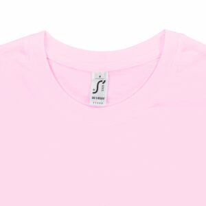 Футболка унисекс Regent 150, розовая — изображение 3