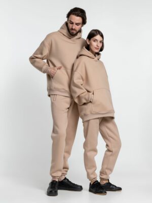 Худи Kulonga Oversize, бежевое — изображение 15