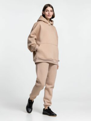 Худи Kulonga Oversize, бежевое — изображение 9
