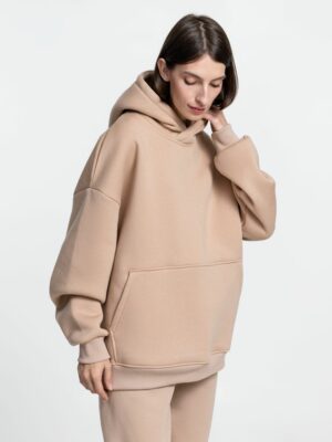 Худи Kulonga Oversize, бежевое — изображение 6