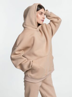 Худи Kulonga Oversize, бежевое — изображение 8