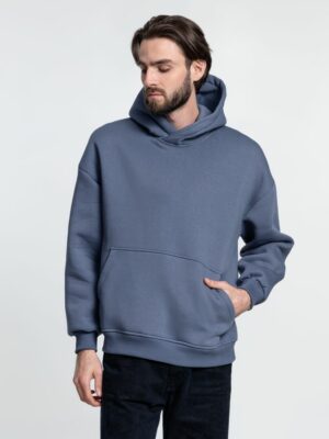 Худи Kulonga Oversize, темно-серое — изображение 6