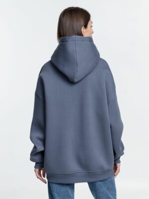 Худи Kulonga Oversize, темно-серое — изображение 11