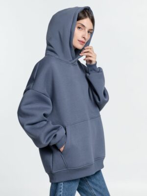 Худи Kulonga Oversize, темно-серое — изображение 12