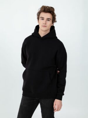 Худи Kulonga Oversize, черное — изображение 6