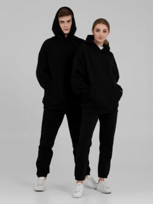 Худи Kulonga Oversize, черное — изображение 8
