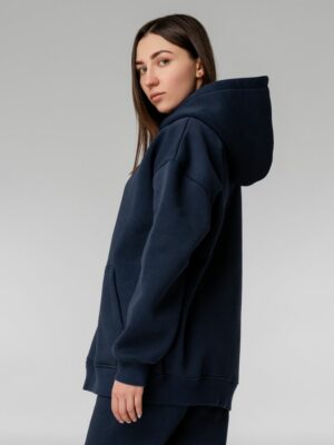 Худи Kulonga Oversize, темно-синее — изображение 6