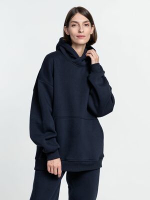 Худи Kulonga Oversize, темно-синее (кобальт) — изображение 11