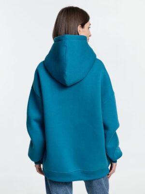 Худи Kulonga Oversize, бирюзовое — изображение 7