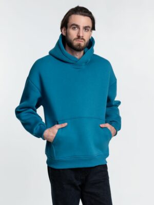 Худи Kulonga Oversize, бирюзовое — изображение 10