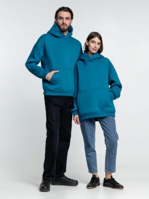 Худи Kulonga Oversize, бирюзовое — изображение 12