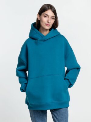 Худи Kulonga Oversize, бирюзовое — изображение 6