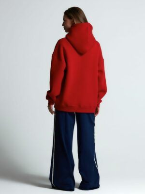 Худи Kulonga Oversize, красное — изображение 9