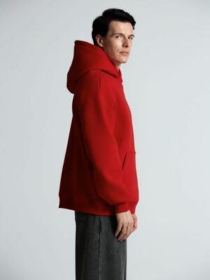 Худи Kulonga Oversize, красное — изображение 12