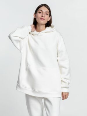 Худи Kulonga Oversize, молочно-белое — изображение 6