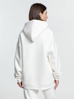 Худи Kulonga Oversize, молочно-белое — изображение 7