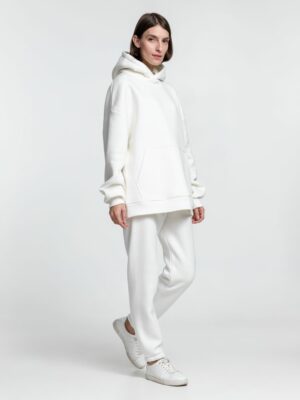 Худи Kulonga Oversize, молочно-белое — изображение 9