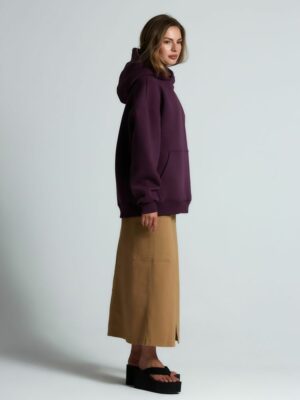 Худи Kulonga Oversize, фиолетовое — изображение 8