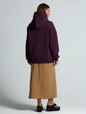 Худи Kulonga Oversize, фиолетовое — изображение 9