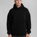 Худи Furry Oversize, черное