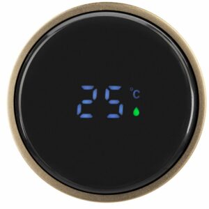 Смарт-бутылка с заменяемой батарейкой Long Therm, золотистая — изображение 7