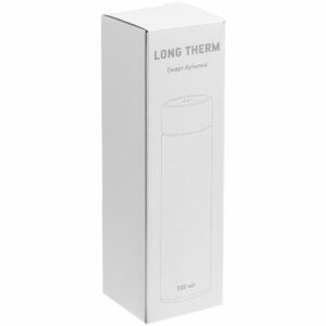 Смарт-бутылка с заменяемой батарейкой Long Therm, черная — изображение 9