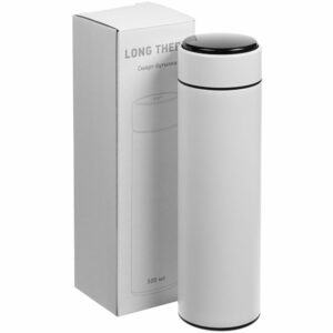 Смарт-бутылка с заменяемой батарейкой Long Therm, белая — изображение 8