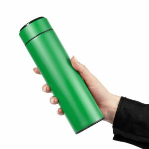 Смарт-бутылка с заменяемой батарейкой Long Therm, зеленая — изображение 7