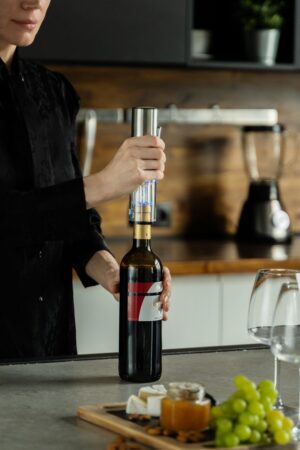 Винный набор Wine Diesel, серебристый — изображение 14