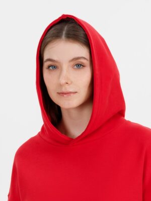 Худи оверсайз унисекс Outshine, красное — изображение 7