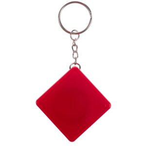 Брелок с рулеткой Square, ver.2, красный — изображение 3