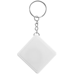Брелок с рулеткой Square, ver.2, белый — изображение 3