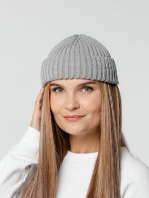 Шапка Hipsta, светло-серая — изображение 4