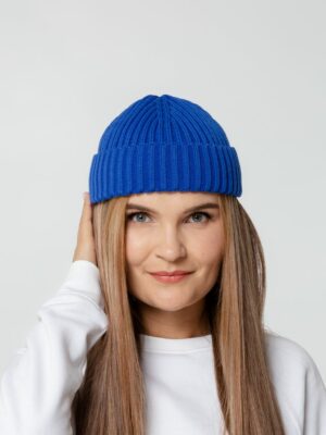 Шапка Hipsta, синяя (василек) — изображение 4
